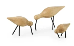 Normann Copenhagen - Shorebird Small Oak - Eg med sorte ben