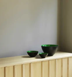 Normann Copenhagen Krenit Skål - Ø 12,5 cm - Grøn