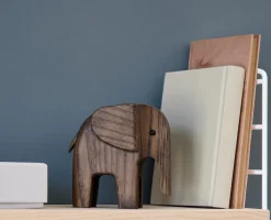 NovoForm - Baby Elefant, sortbejdset eg (Small)