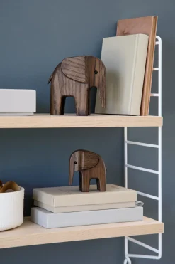 NovoForm - Baby Elefant, sortbejdset eg (Small)