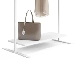 NovoForm - Skohylde til tøjstativ - Marco 100 - Hvid