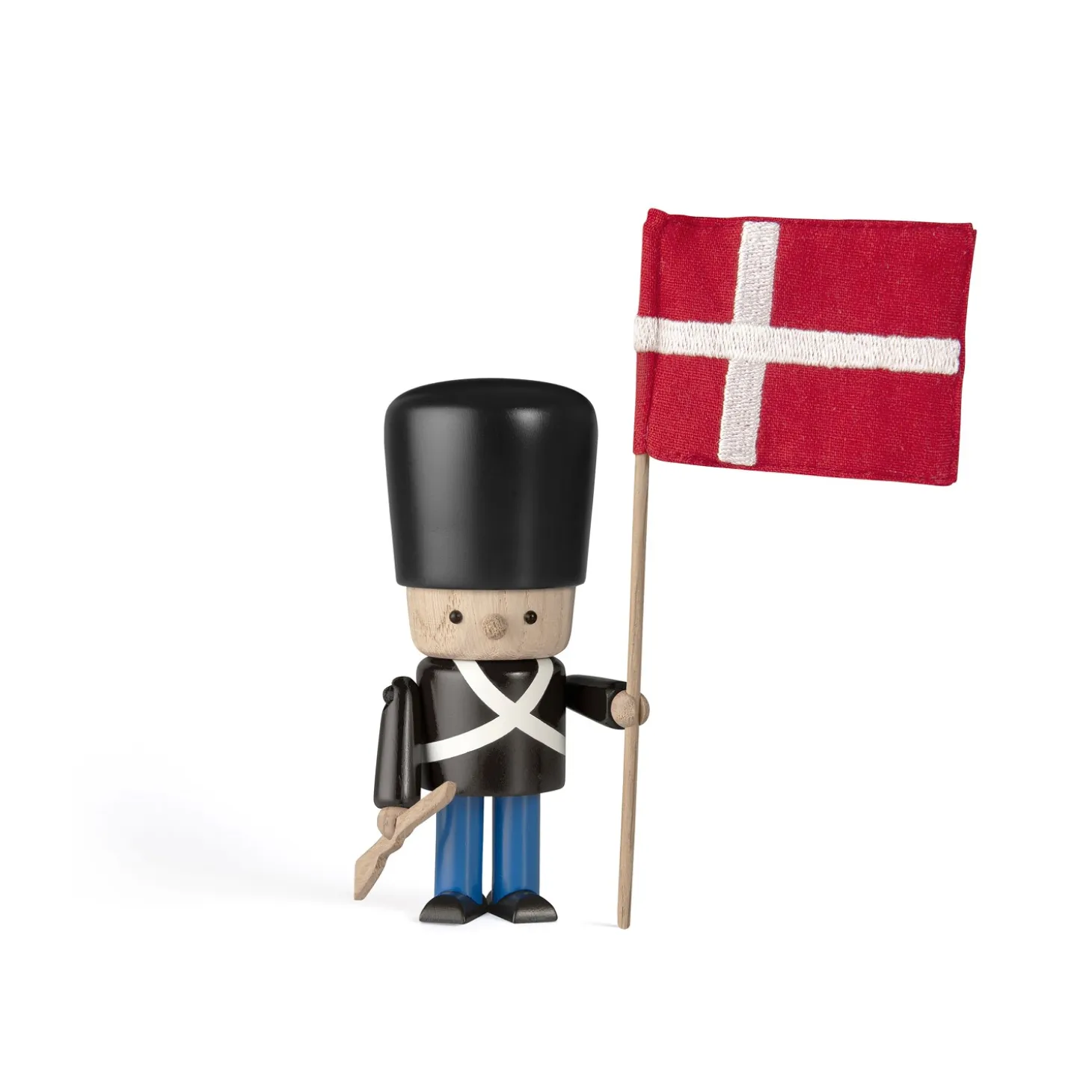 NovoForm - Sort garder m. flag og gevær