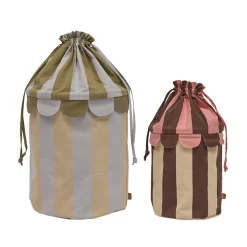 Oyoy - Opbevaringsposer - Saga - 2 stk. - Rosa/Lilla