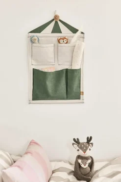 Oyoy - Vægopbevaring - Cirkus - Grøn/Beige