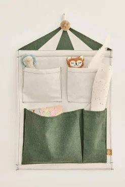 Oyoy - Vægopbevaring - Cirkus - Grøn/Beige