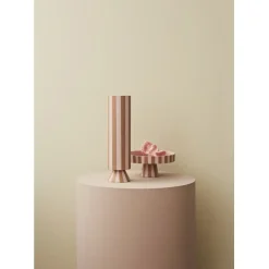 OYOY Living - Toppu vase - Rosa & Karamel