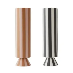 OYOY Living - Toppu vase - Rosa & Karamel