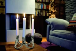 Philippi - Bow candle holder, 3 pcs set