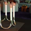 Philippi - Bow candle holder, 2 pcs set