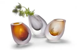 Philippi - Occhio vase, amber