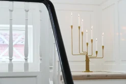 Piet Hein - Karlsvognen lysestage, H. 63 cm. Messing