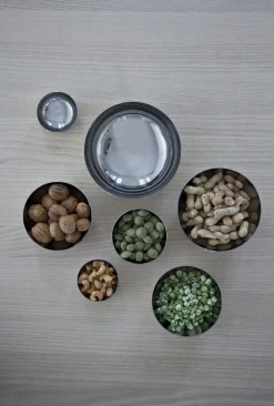 Piet Hein - Skål dia. 13 cm. Rustfrit stål - blank