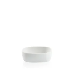 Piet Hein - Superellipsefad porcelain 11*15*5 cm - HVID HØJ