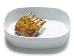 Piet Hein - Superellipsefad porcelain 27*35*7,5 cm - HVID HØJ