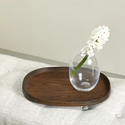 Piet Hein - Superelliptisk bakke i Røget-Eg - 34x41 cm