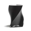 Piet Hein - TWISTER-vase 24 cm - SORT ( 3 lag glas )
