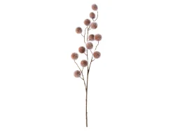 Present time - Artificial flower Poppy Berry brown