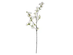 Present time - Artificial flower Apple Blossom white