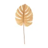 Present time - Artificial plant Monstera Stem sand brown