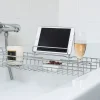 Present time - Bath tub caddy iron chrome