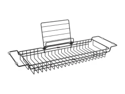 Present time - Bath tub caddy iron black