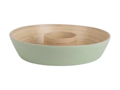 Present time - Bowl Puro chip & dip bamboo soft green