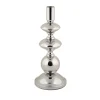 Present time - Candle holder Dazzle large chrome plated