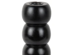 Present time - Candle holder Modelar Large mango wood black