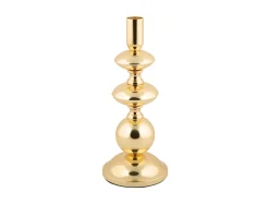 Present time - Candle holder Dazzle large gold plated