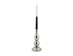 Present time - Candle holder Dazzle medium chrome plated