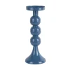 Present time - Candle holder Funky large classic blue