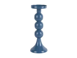 Present time - Candle holder Funky large classic blue