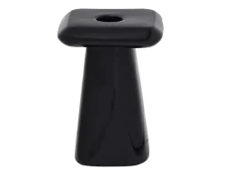 Present time - Candle holder Roca medium black