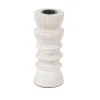 Present time - Candle holder Modelar Small mango wood white wash