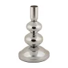 Present time - Candle holder Dazzle small chrome plated