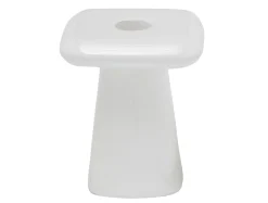 Present time - Candle holder Roca small white