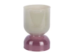 Present time - Candle holder Variado Colores grayed jade w. light mauve