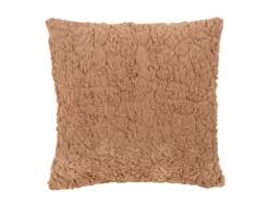 Present time - Cushion Tierno furry brown