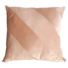 Present time - Cushion Tono square peach orange