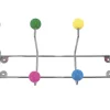 Present time - Hat rack Saturnus with coloured assorted balls