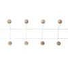 Present time - Hat rack Saturnus w. wooden balls XL