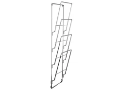 Present time - Magazine rack chrome steel wire