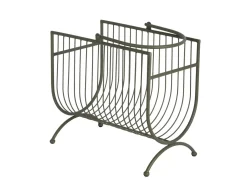 Present time - Magazine rack Riqueza luxury green
