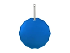 Present time - Memo board Funky Wave bright blue