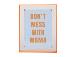 Present time - Photo frame Gayo Large acrylic bright orange