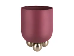 Present time - Plant pot Estilo large dark mauve