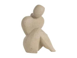 Present time - Statue Abstracto Tip large soft brown