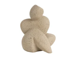 Present time - Statue Abstracto Tip small soft brown