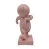Present time - Statue Amigo Walking Medium soft pink