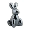 Present time - Statue Balloon Bunny large ceramic black plated